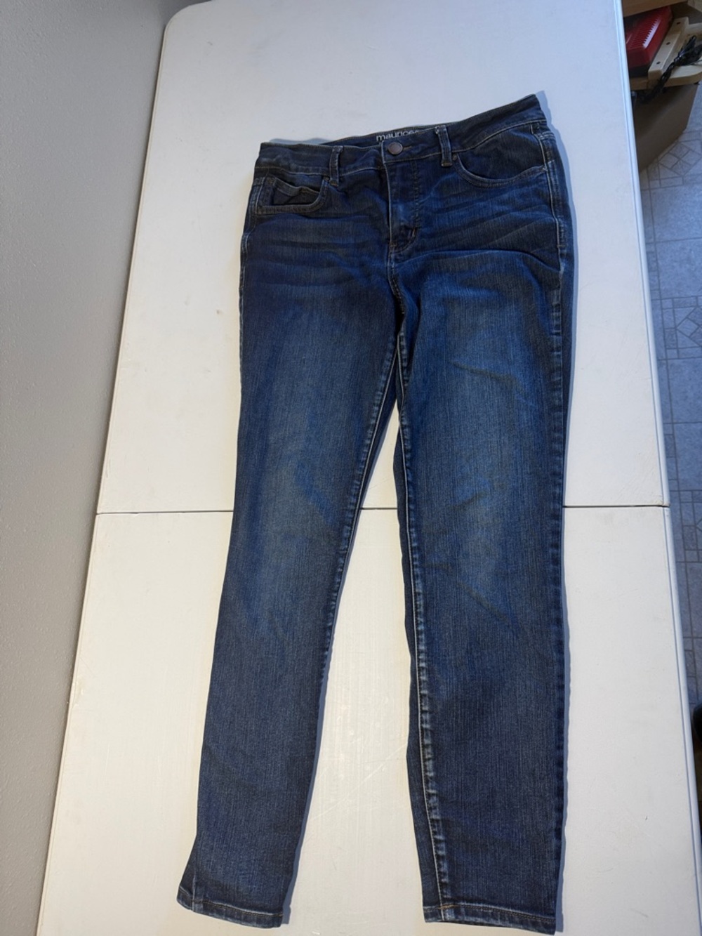 Maurices Women's Medium Blue Skinny Jeans